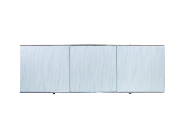 Экран под ванну 1,5 м, волна голубая, PERFECTO LINEA (36-000156)