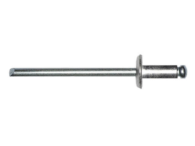 Заклепка вытяжная 2.4х8 мм алюминий/сталь, цинк (50 шт в зип-локе) STARFIX (SMZ1-028328-50)