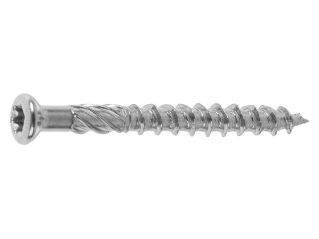 Саморез для террасной доски 5.0х50 мм, нерж. сталь (Aisi 410), TORX25 (50 шт в пласт. конт.) STARFIX (SMP1-61287-50)