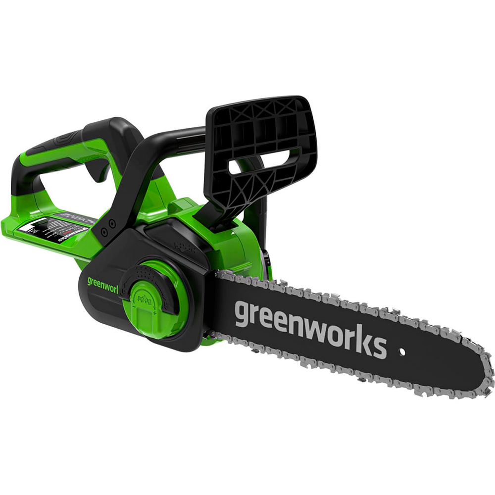 Пила цепная аккумуляторная Greenworks G24CS25K2, 24V, 25см (АКБ 2Ач и ЗУ)