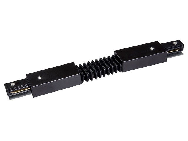 Коннектор PTR CF-BL гибкий, черный JAZZWAY (для трековых систем PTR) (5014732)