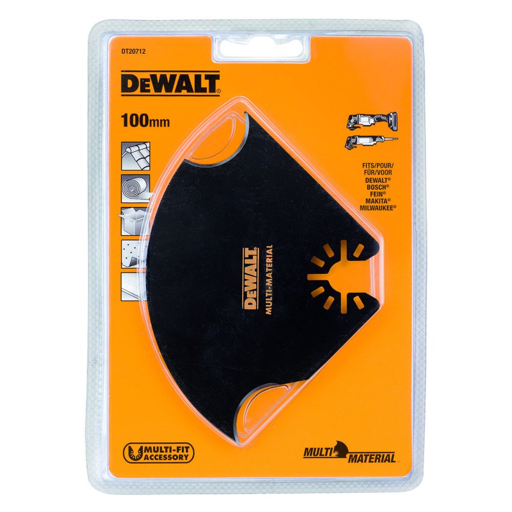 Насадка для МФИ DeWALT нож Multi-Matherial DT20712