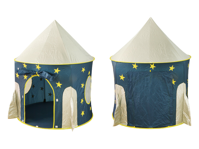 Домик- палатка игровая детская, Ракета, ARIZONE (Отличный подарок ребенку. Звезды  светятся в темноте.) (28-010001)
