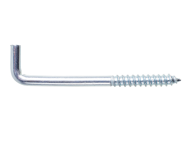 Крючок 6.0х100 мм Г-образный, цинк (2 шт в зип-локе) STARFIX (SMZ2-41096-2)