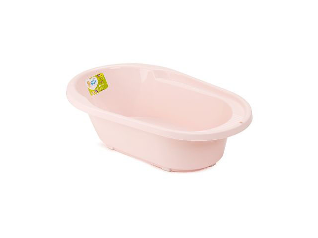 Ванночка детская со сливом Lalababy Play with Me, розовый пастельный, LITTLE ANGEL (размер: 82х54х25 см) (LA4108RS)