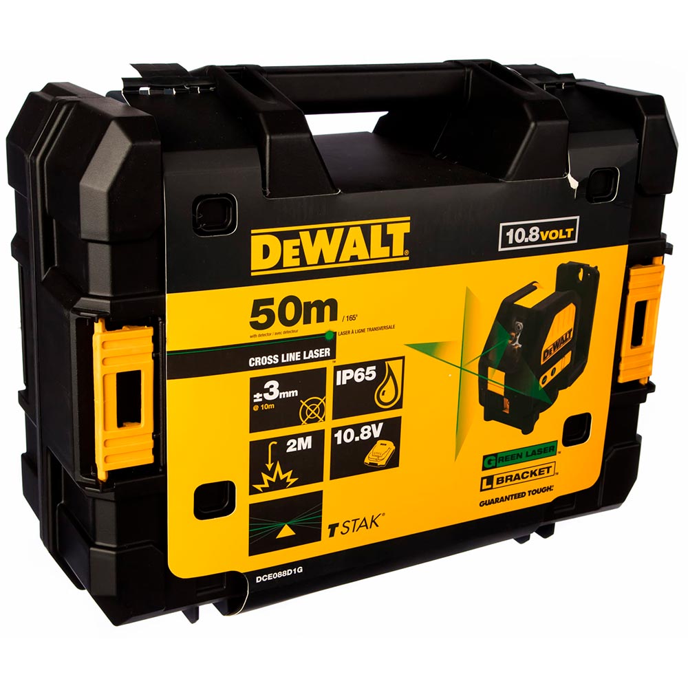 Уровень лазерный DeWalt DCE088D1G