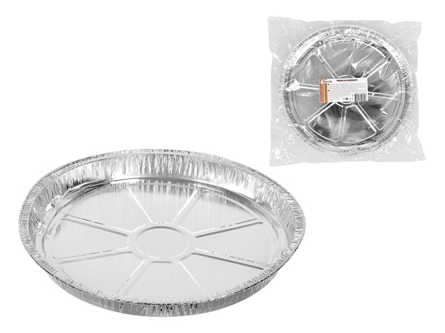 Форма для выпечки алюминиевая, круглая, 27,5х2,5 см, MARMITON (для запекания, обжарки, хранения и замораживания продуктов) (11365)