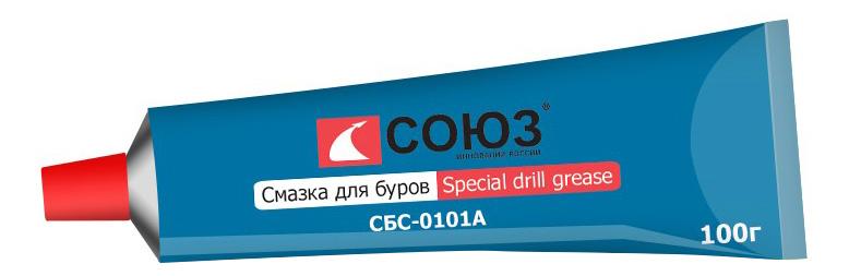 СБС-0101А Смазка для буров СОЮЗ Special drill grease, 100г