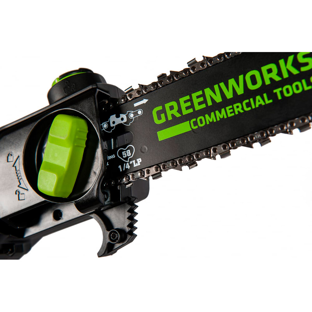 Высоторез (сучкорез) аккумуляторный Greenworks 82V,25 см, б/щ (без АКБ и ЗУ)
