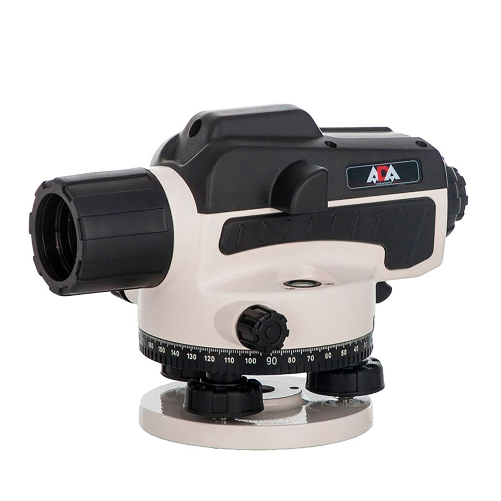 Комплект Нивелир оптический ADA Ruber-X32 + Рейка нивелирная телескопическая ADA STAFF 3 + Штатив