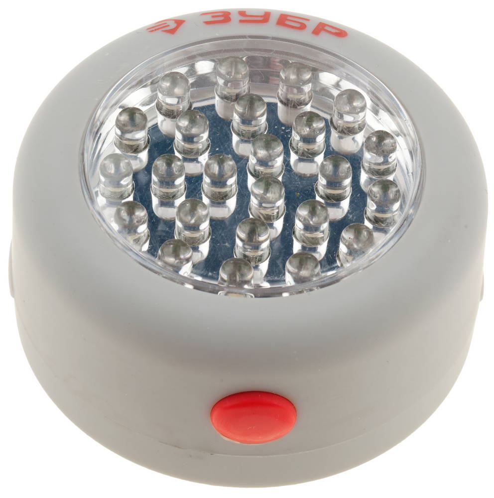ЗУБР 28 LED, крючок для подвеса, магнит, светодиодный фонарь (61812)