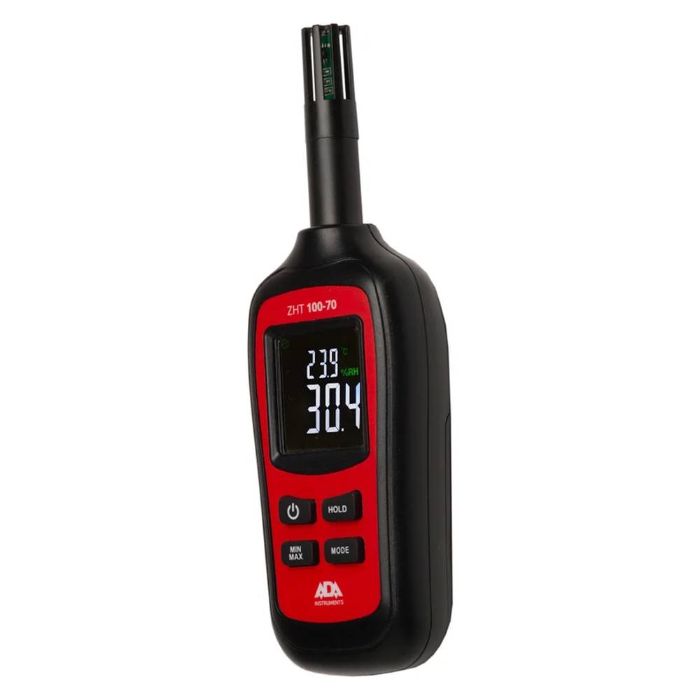 Измеритель влажности и температуры бесконтактный  ADA ZHT 100-70