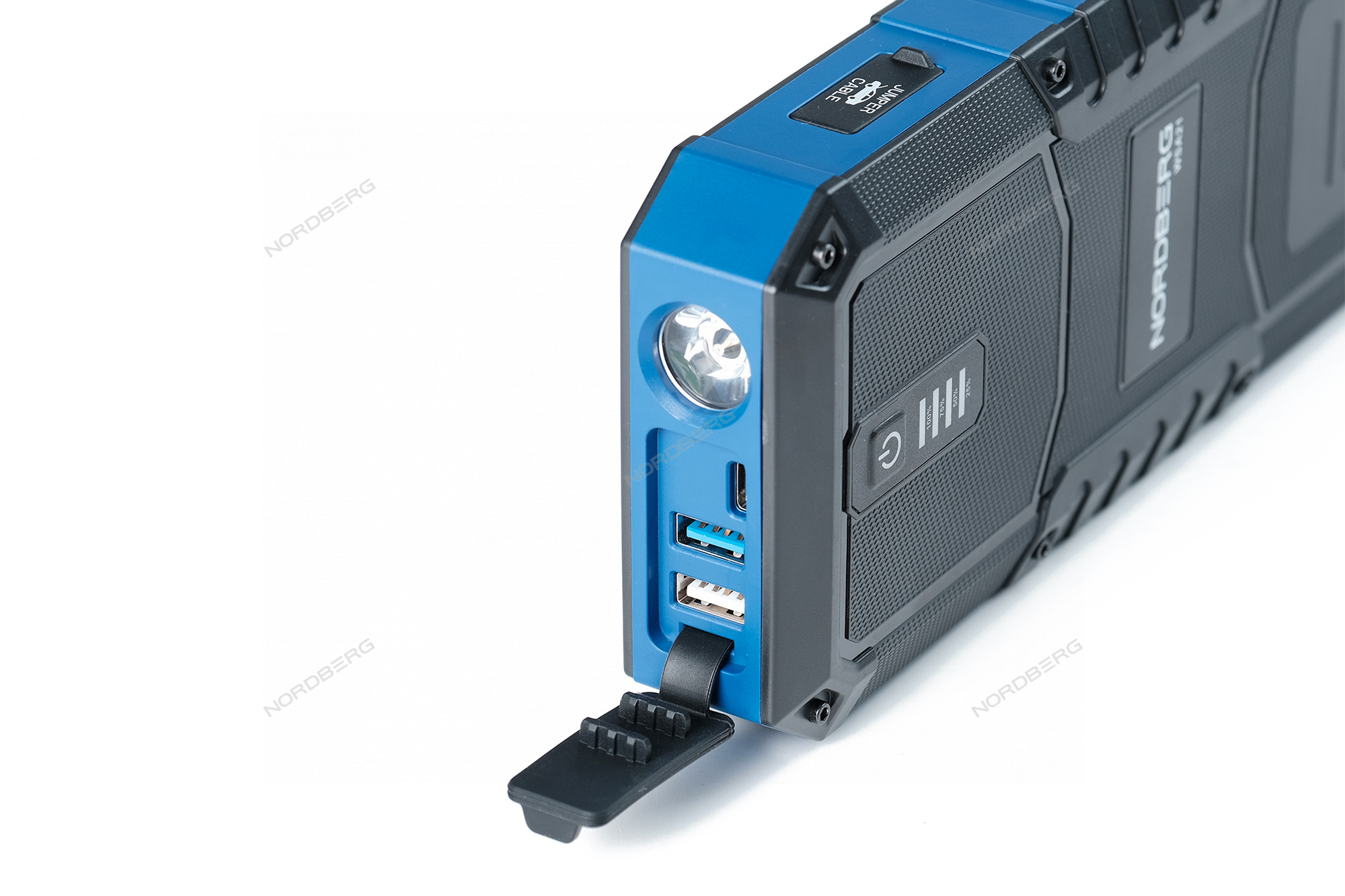 Устройство пусковое портативное 5/12/15V, емкость 21 Aч NORDBERG WSA21