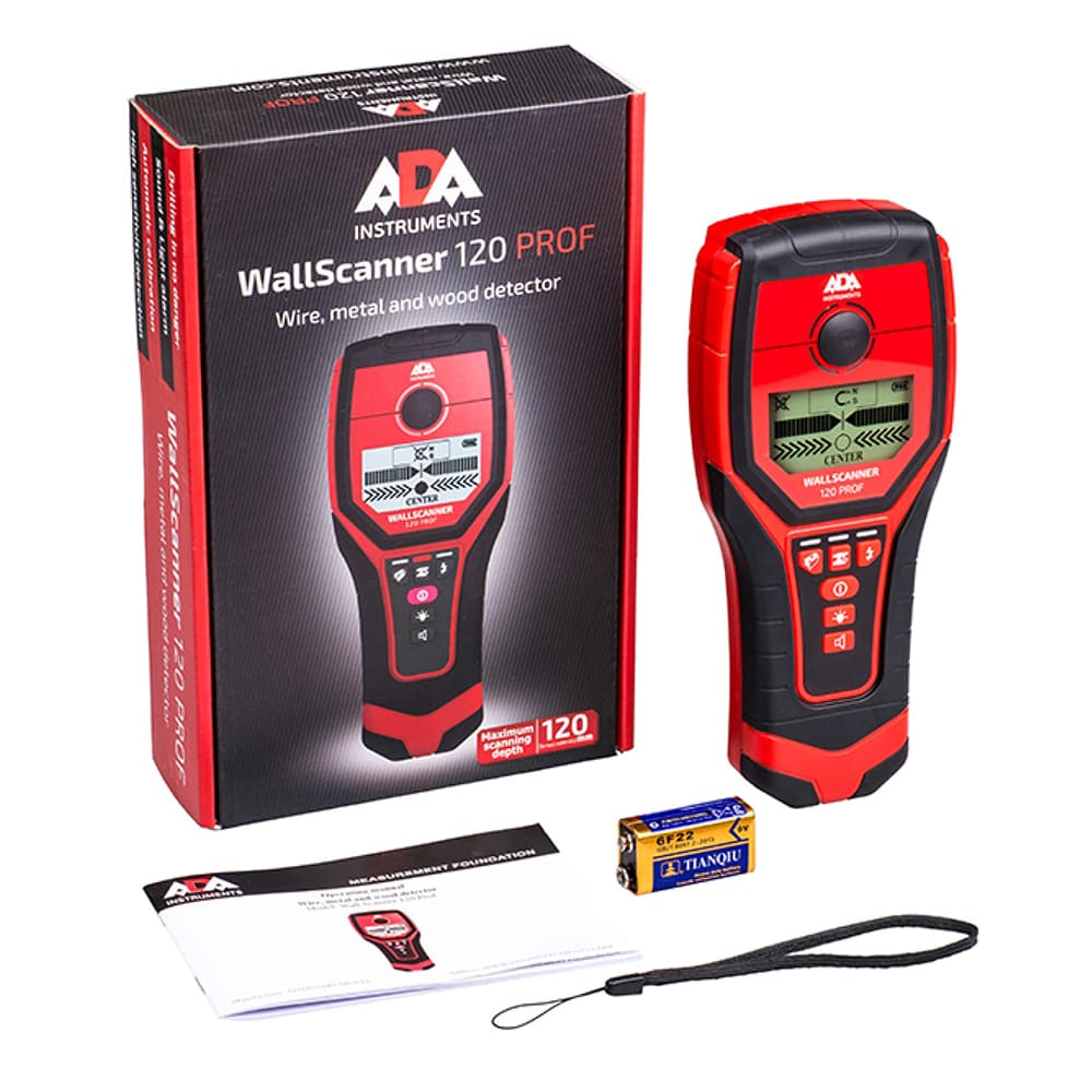 Металлоискатель ADA Wall Scanner 120 PROF (Online product)