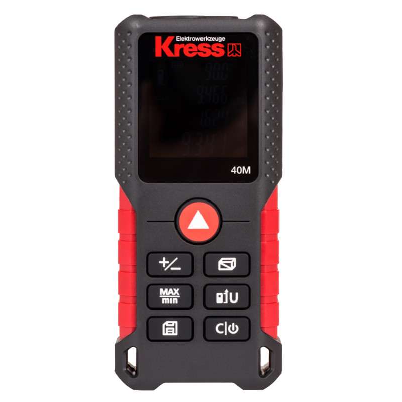 Измеритель длины лазерный KRESS KI200, 40 м
