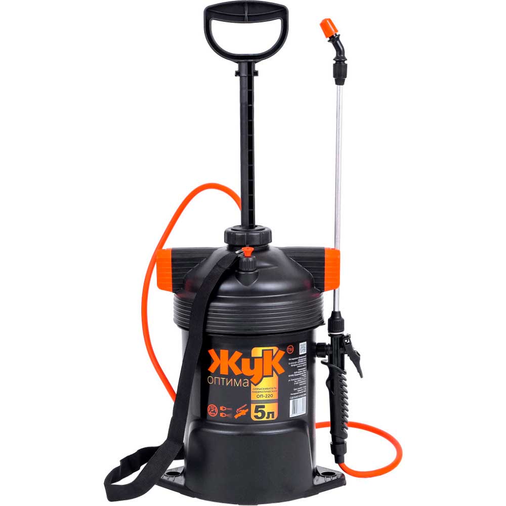 Опрыскиватель ЖУК 5л Оптима (ОП-220) стеклопластик