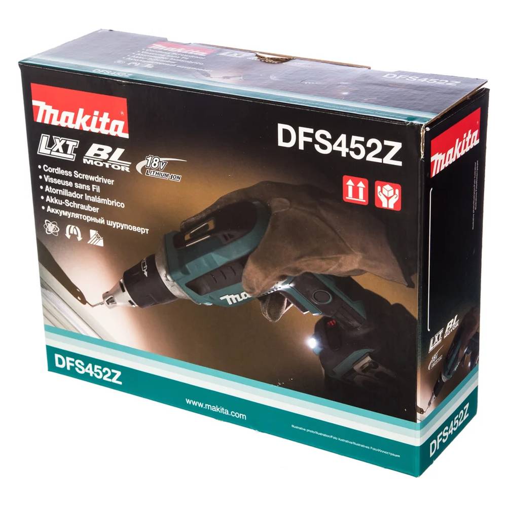 Шуруповерт аккумуляторный Makita DFS452Z (без акк, без з/у)