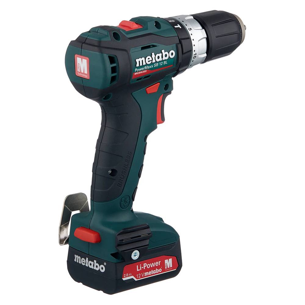 Шуруповерт аккумуляторный Metabo PowerMaxx SB 12 BL