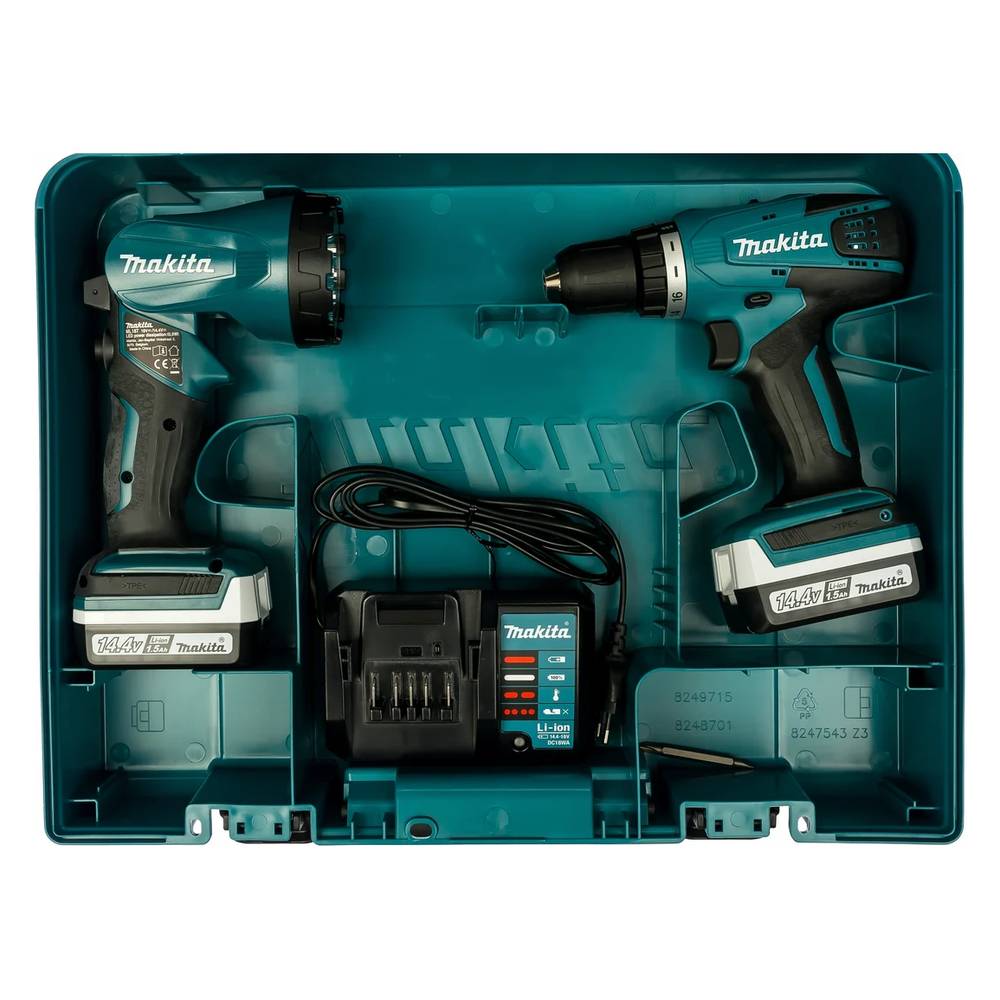 Шуруповерт аккумуляторный Makita DF347DWLE