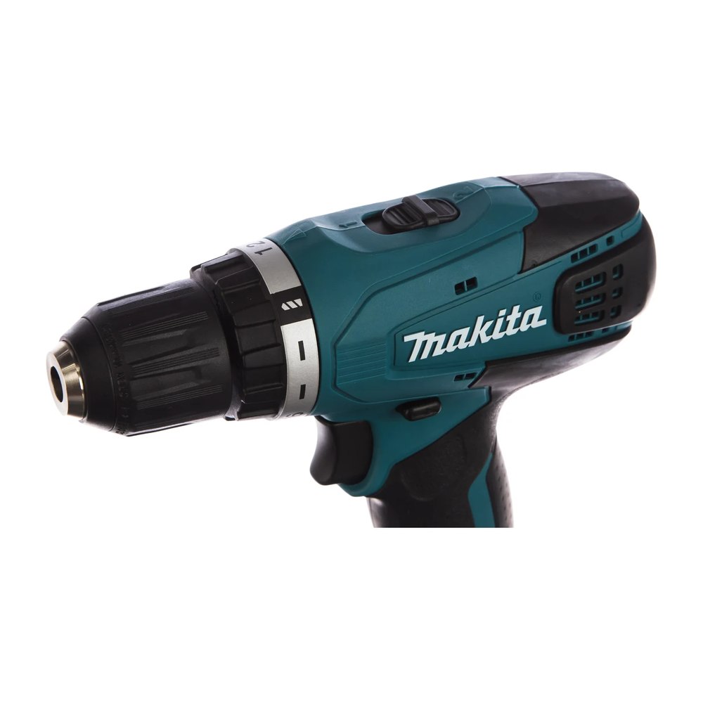Шуруповерт аккумуляторный Makita DF347DWE+Набор бит Makita Impact Black 50 мм 10 шт