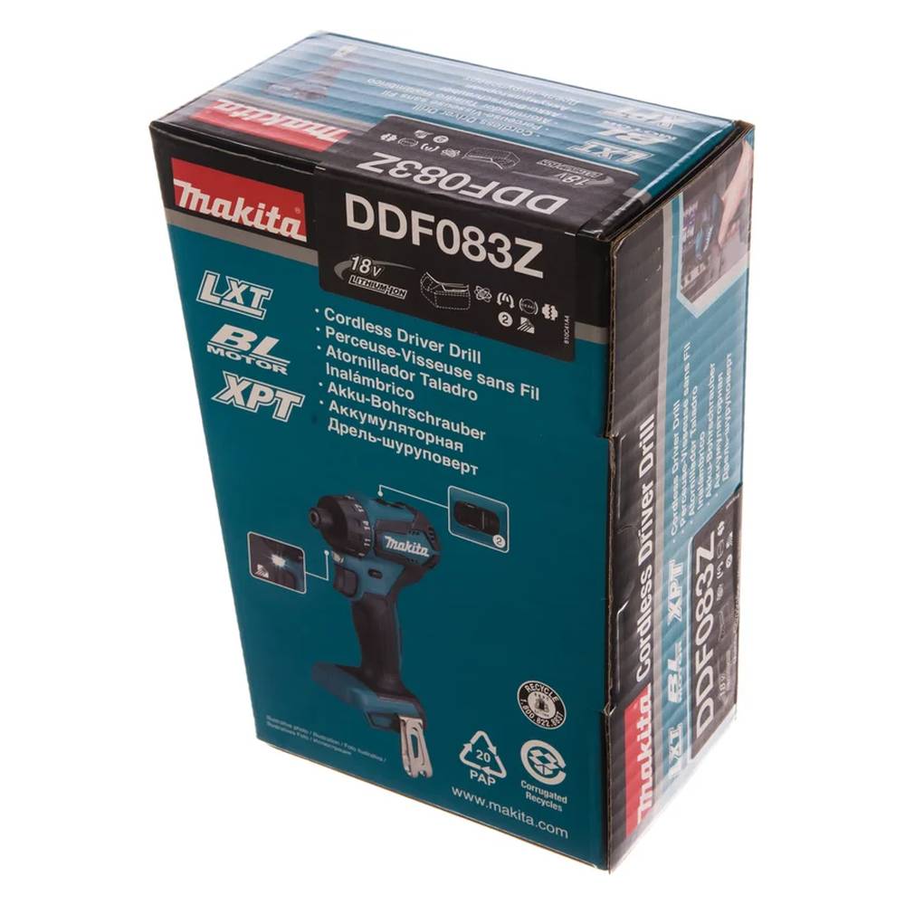 Шуруповерт аккумуляторный Makita DDF083Z (без акк, без з/у)