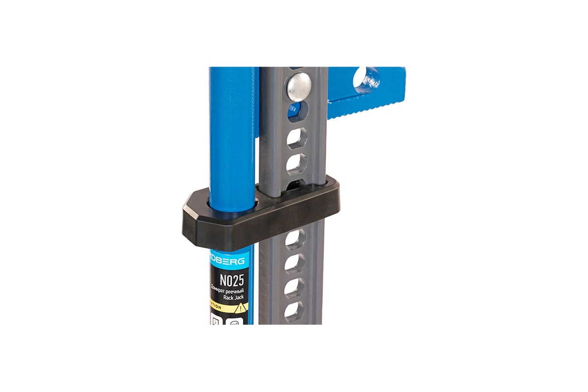 Реечный домкрат 3,5 т с держателем рукоятки и опорой в комплекте, 153 см NORDBERG N025