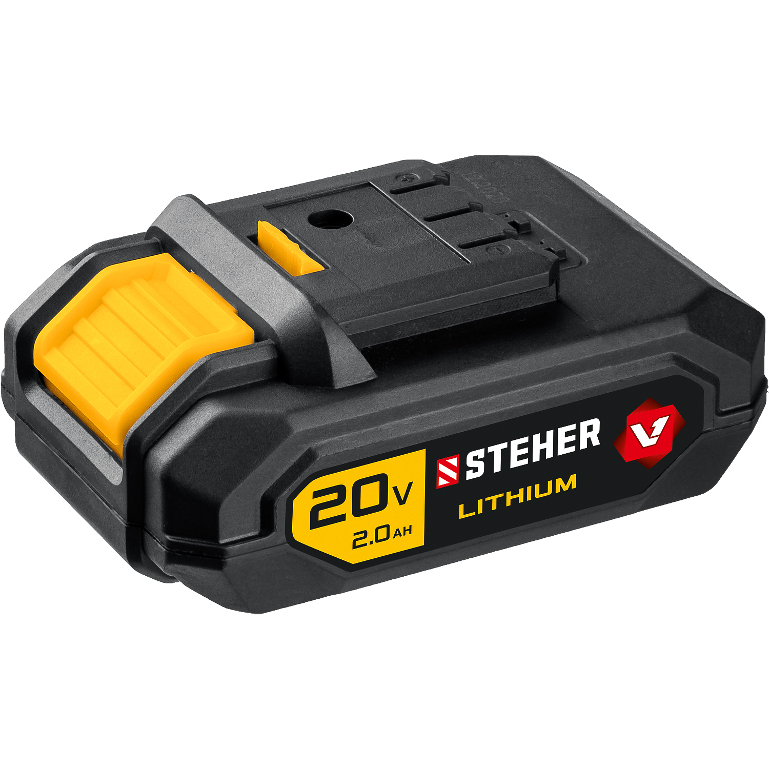 STEHER V1, 20 В, 40 Н·м, 2 АКБ (2 А·ч), дрель-шуруповерт, кейс (CD-200-2)