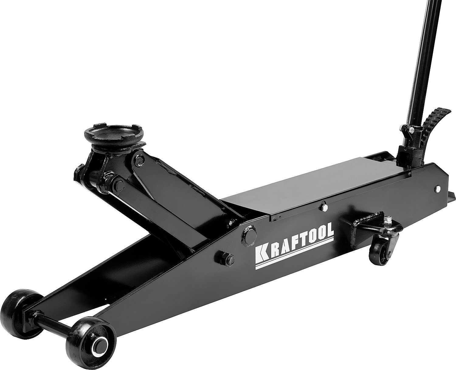 KRAFTOOL 5 т, 150 - 560 мм, для тяжелой техники, подкатной домкрат (43455-5)