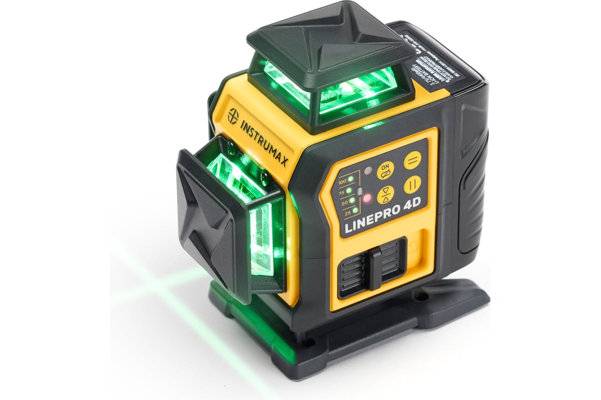 Уровень лазерный INSTRUMAX LINEPRO 4D Expert SET