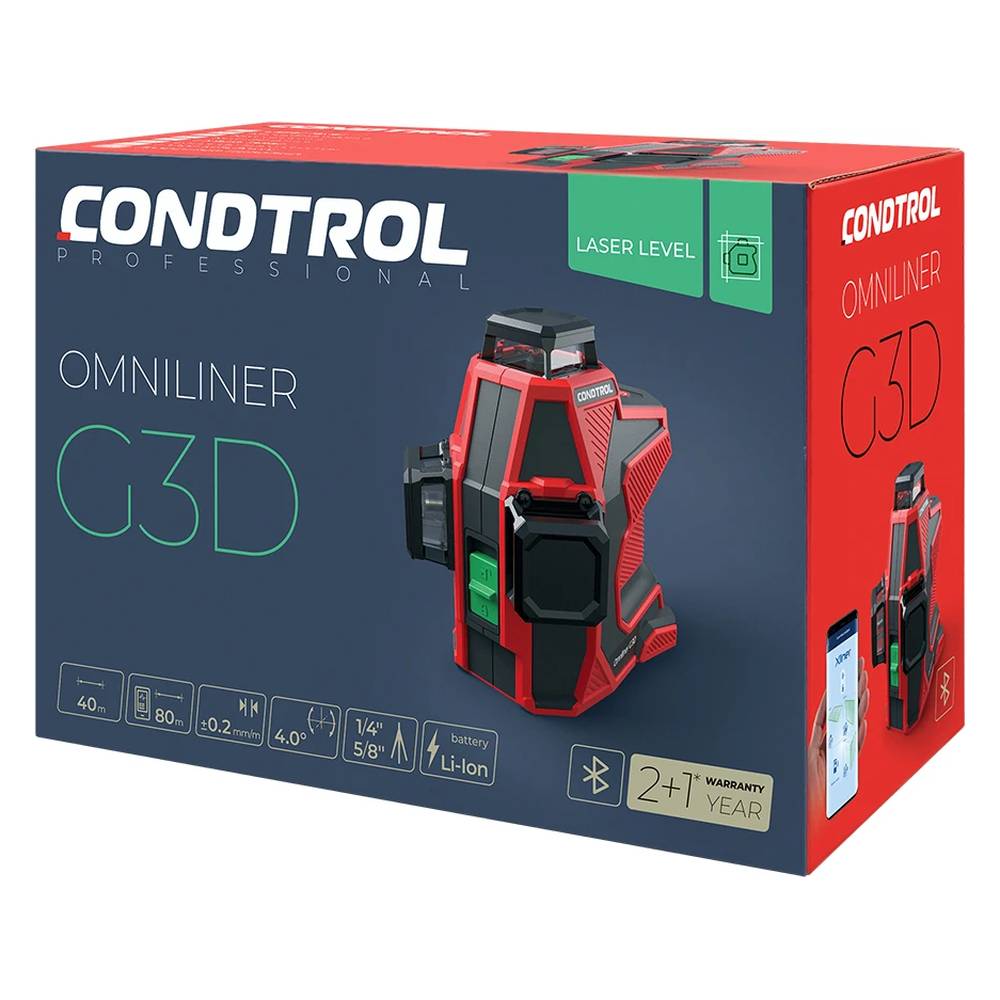 Нивелир лазерный CONDTROL Omniliner G3D