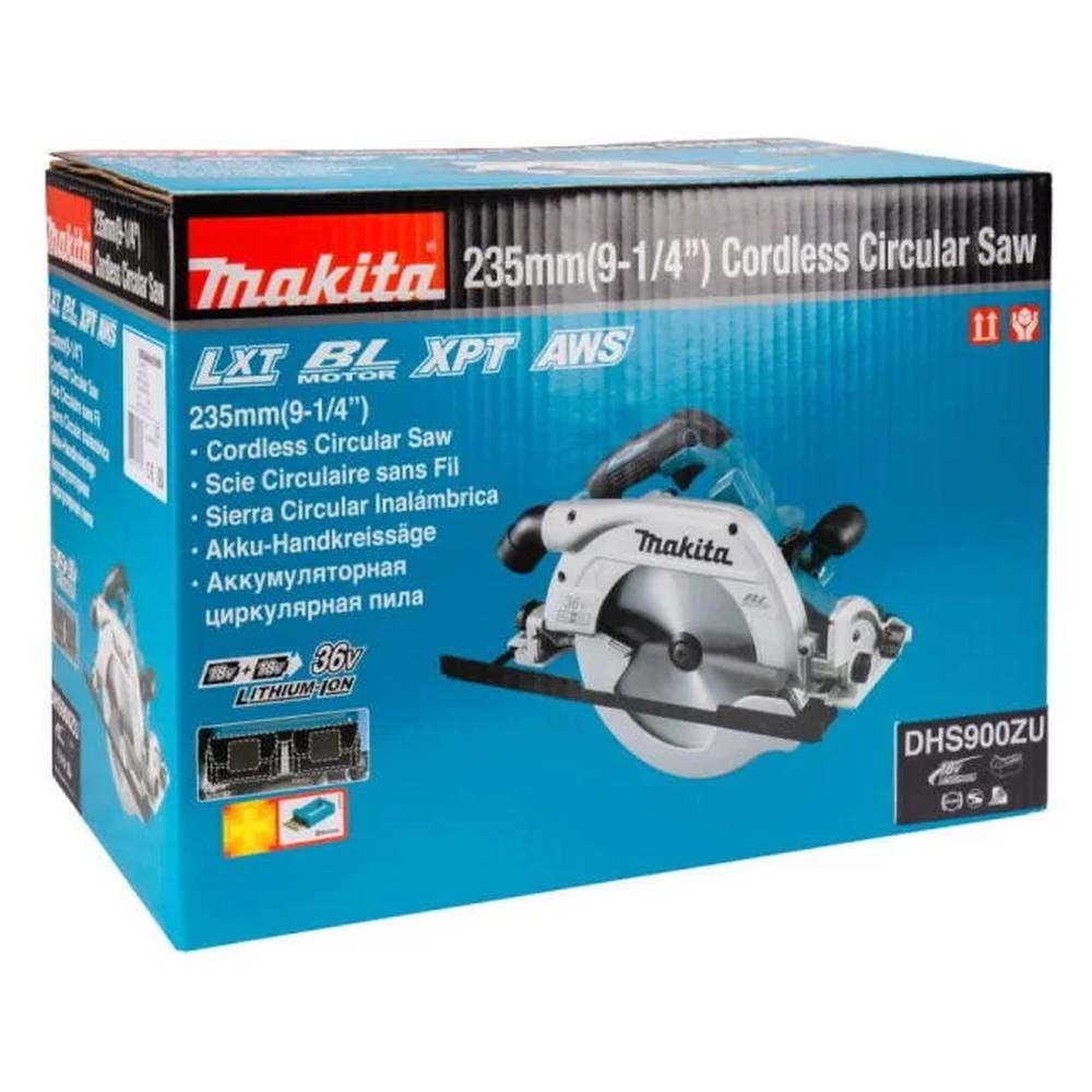 Пила дисковая аккумуляторная Makita DHS900ZU