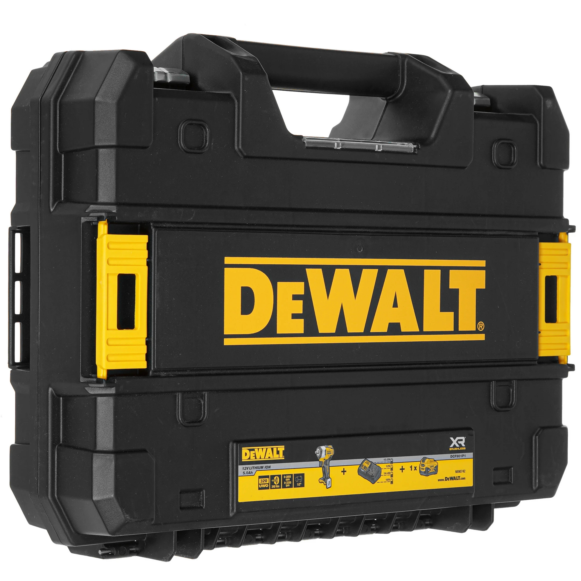 Гайковерт аккумуляторный DeWalt DCF901P1