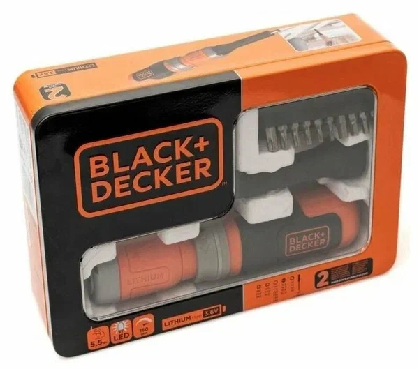 Отвертка аккумуляторная B&D BCF603C