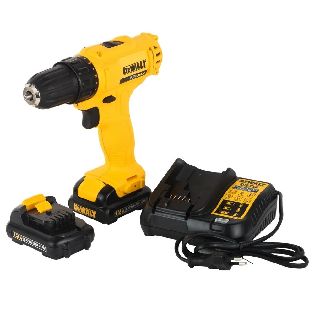 Шуруповерт аккумуляторный DeWalt DCD700D2-B1 (2 акк.2Ач)