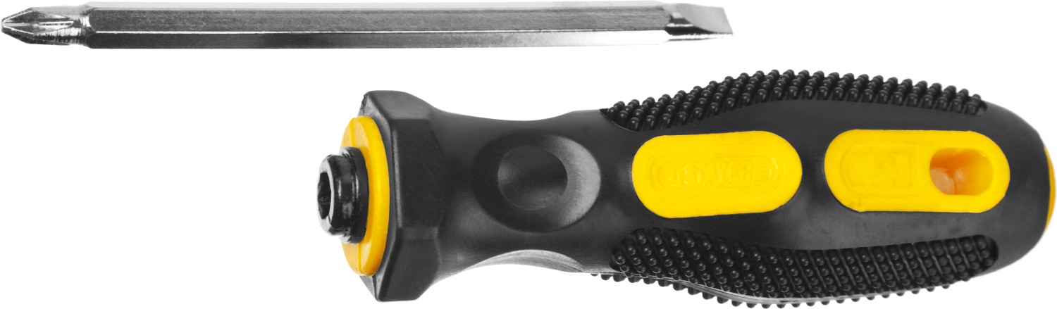 STAYER MAXFIX 70 мм переставная отвертка PH2/SL6