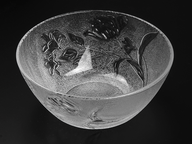 Салатник стеклянный, круглый, 175 мм, FLORA (Флора), PERFECTO LINEA (22-175725)
