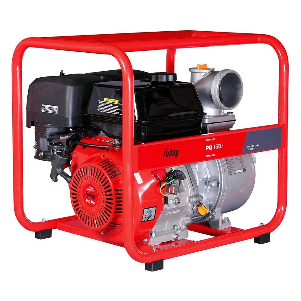 Мотопомпа Fubag PG 1600 бензиновая для чистой воды