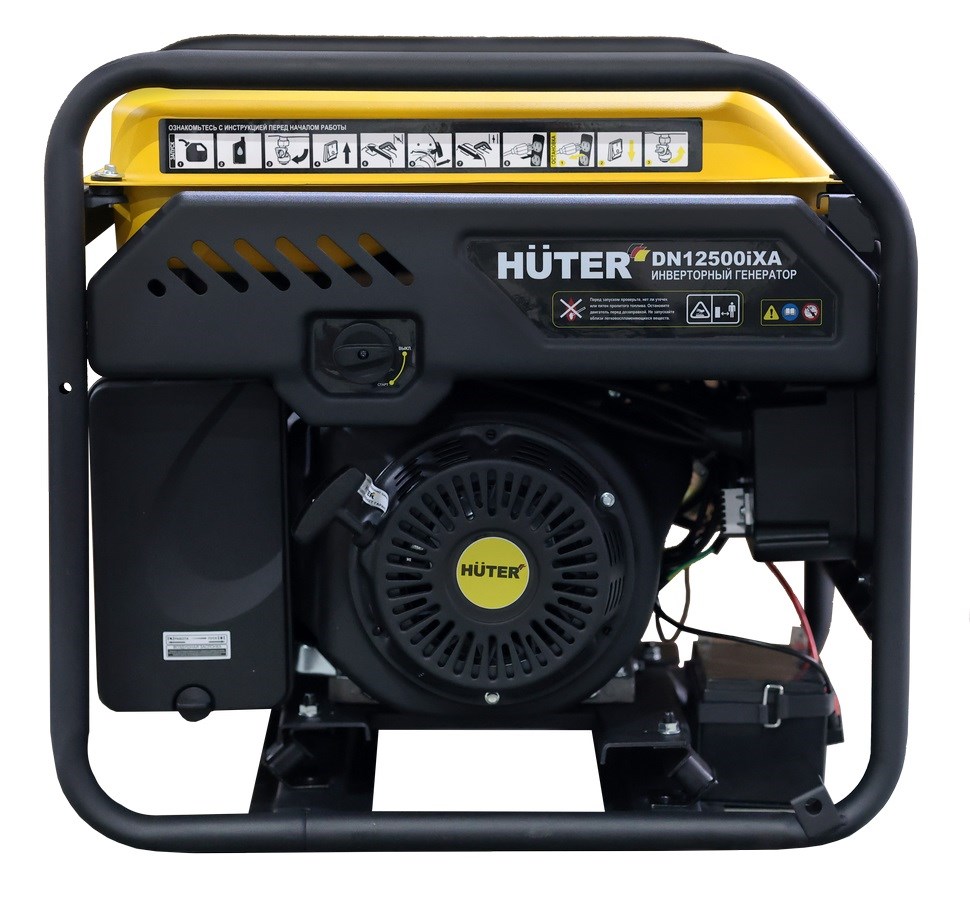 Инверторный генератор Huter DN12500iXA (электростартер)