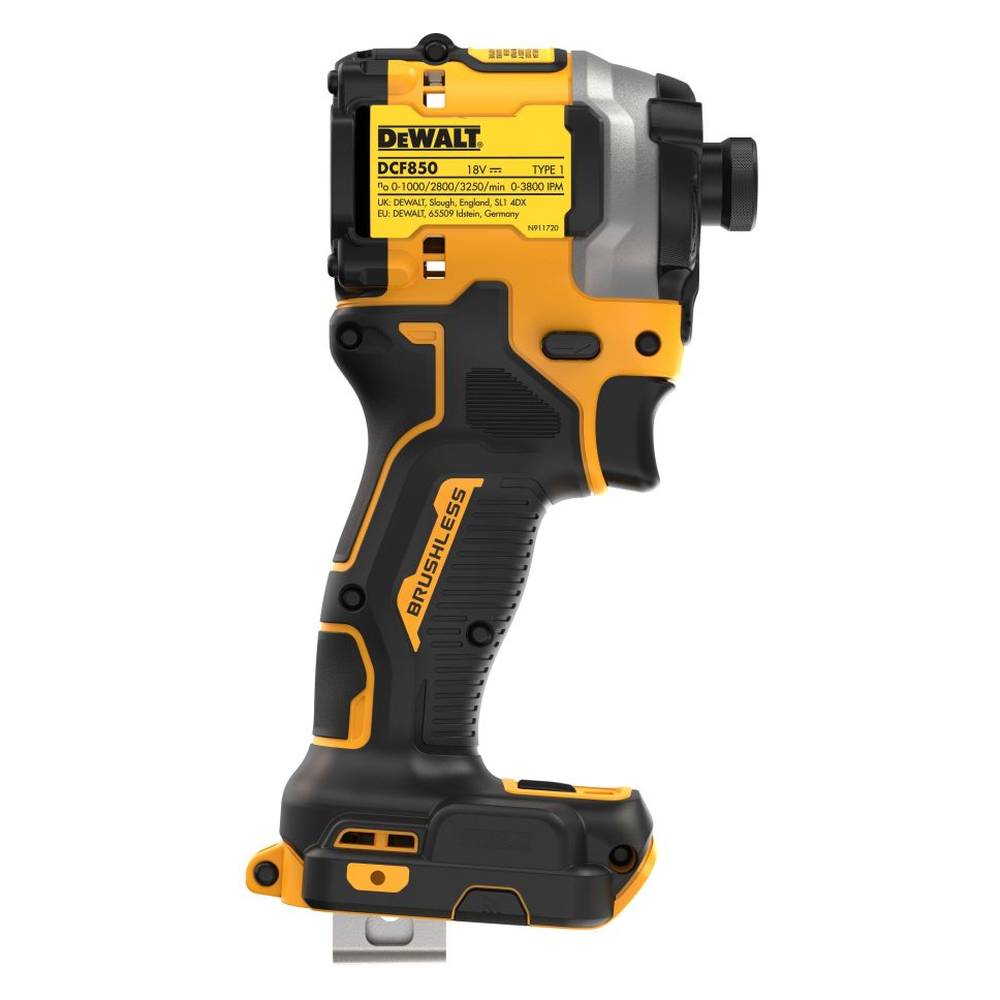 Шуруповерт аккумуляторный импульсный DeWalt DCF850NT (без акк, без з/у)