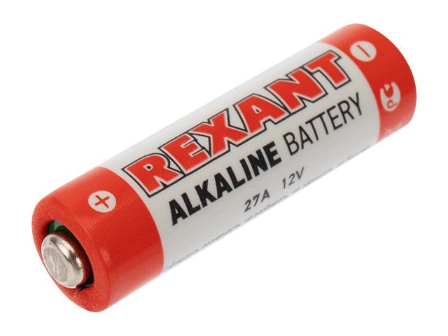 Батарейка 27A 12V (упак. 2 шт.) REXANT (30-1043)