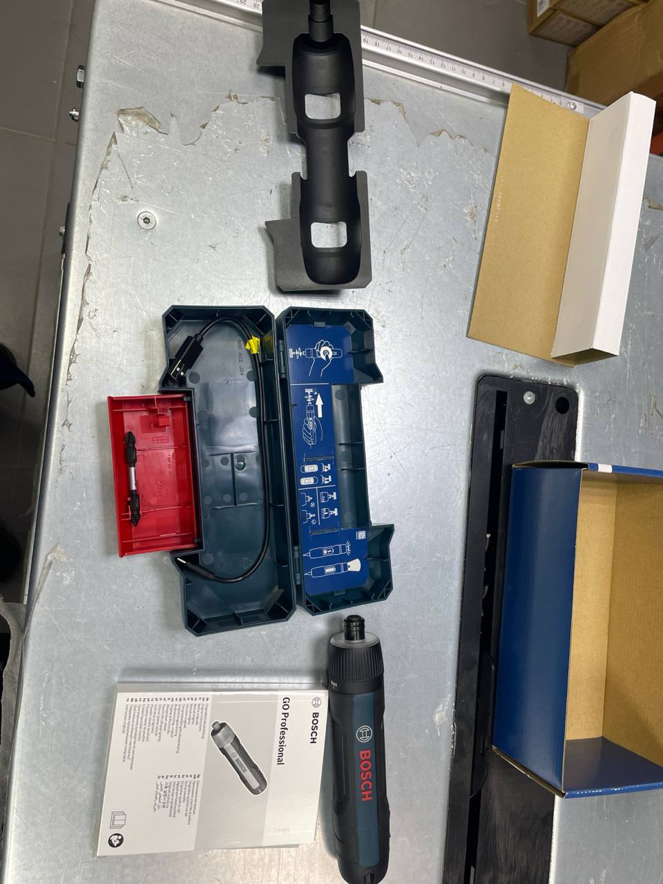 Отвертка аккумуляторная Bosch GO 3