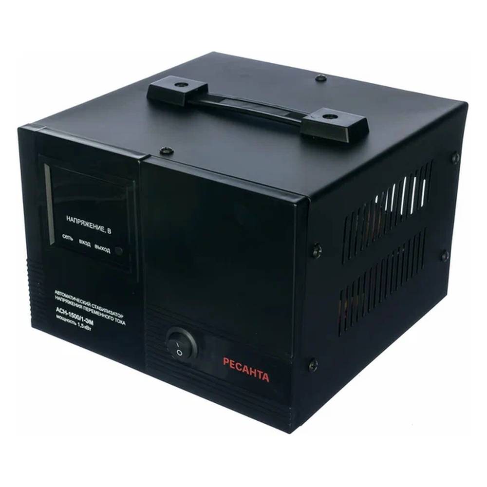 Стабилизатор напряжения Ресанта АСН-1500/1-ЭМ