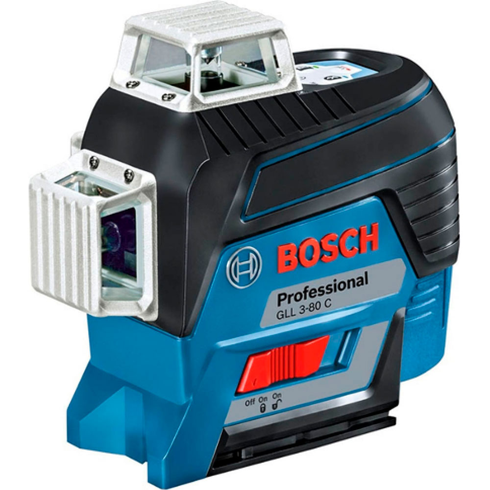 Нивелир лазерный Bosch GLL 3-80C+BM1+LR7+L-boxx