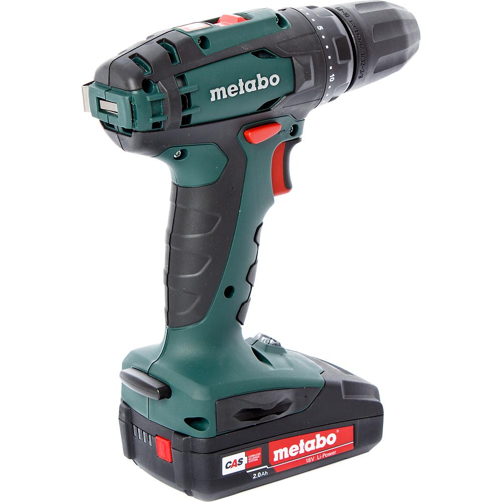 Шуруповерт аккумуляторный Metabo BS 18 (2 а/ч)