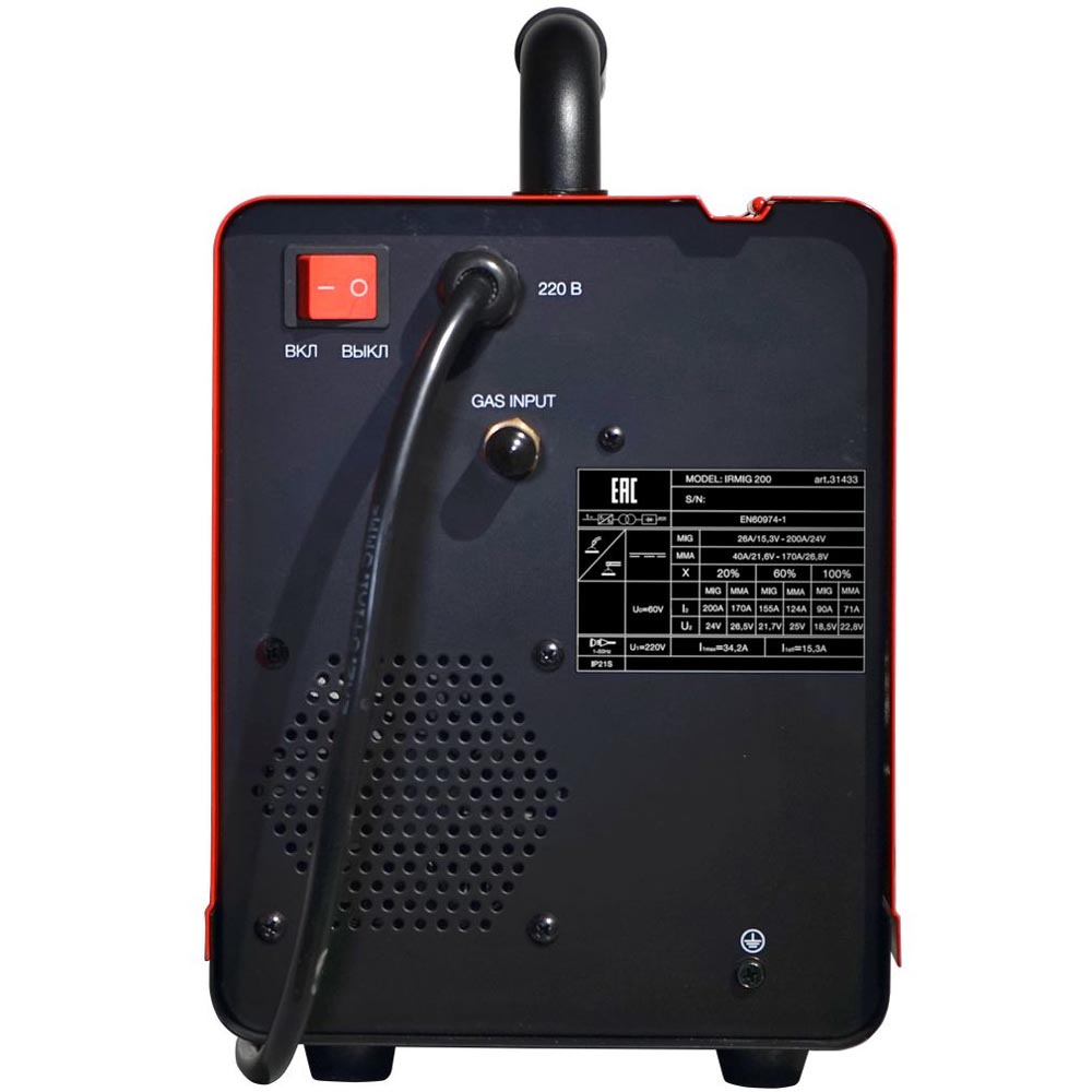 Аппарат сварочный полуавтоматический Fubag IRMIG 200 + горелка FB 250