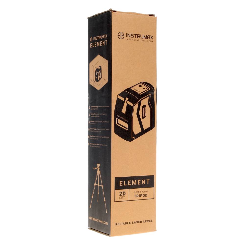 Уровень лазерный INSTRUMAX ELEMENT 2D SET