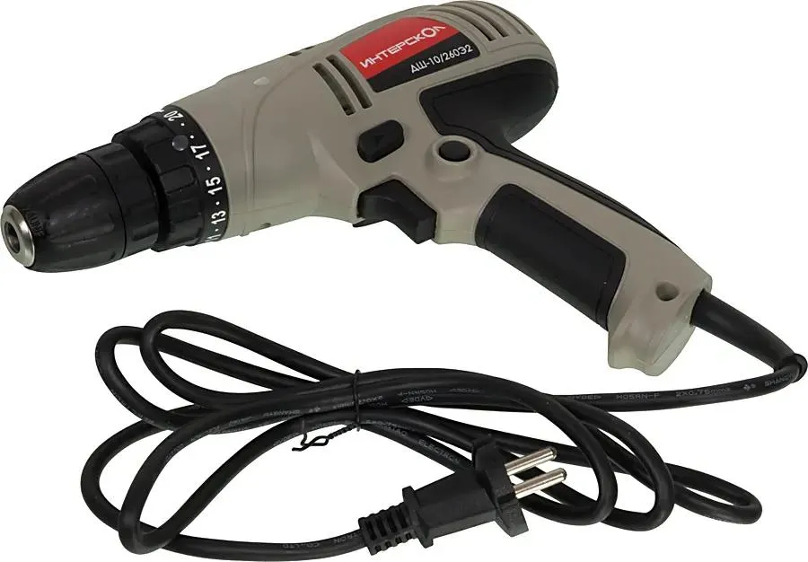 Шуруповерт электрический ИНТЕРСКОЛ ДШ-10/260Э2