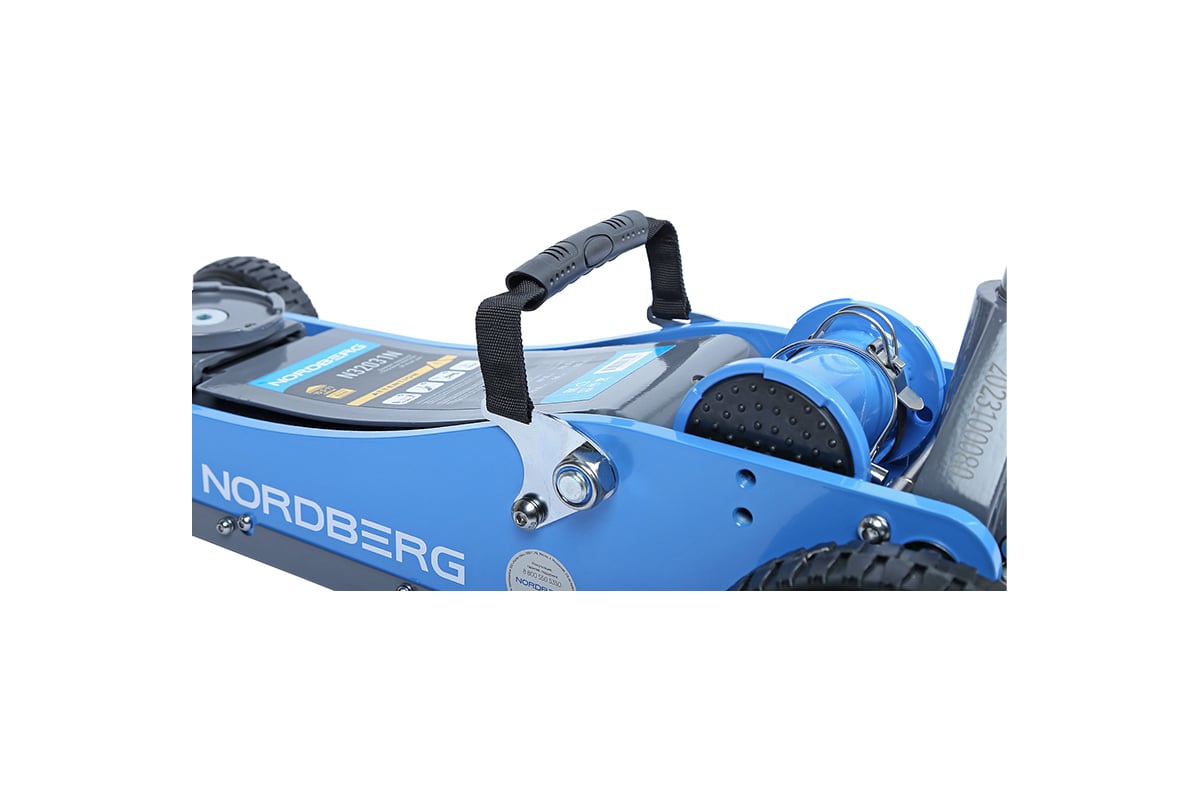 Домкрат подкатной с большими колесами, 3 т NORDBERG N32031N