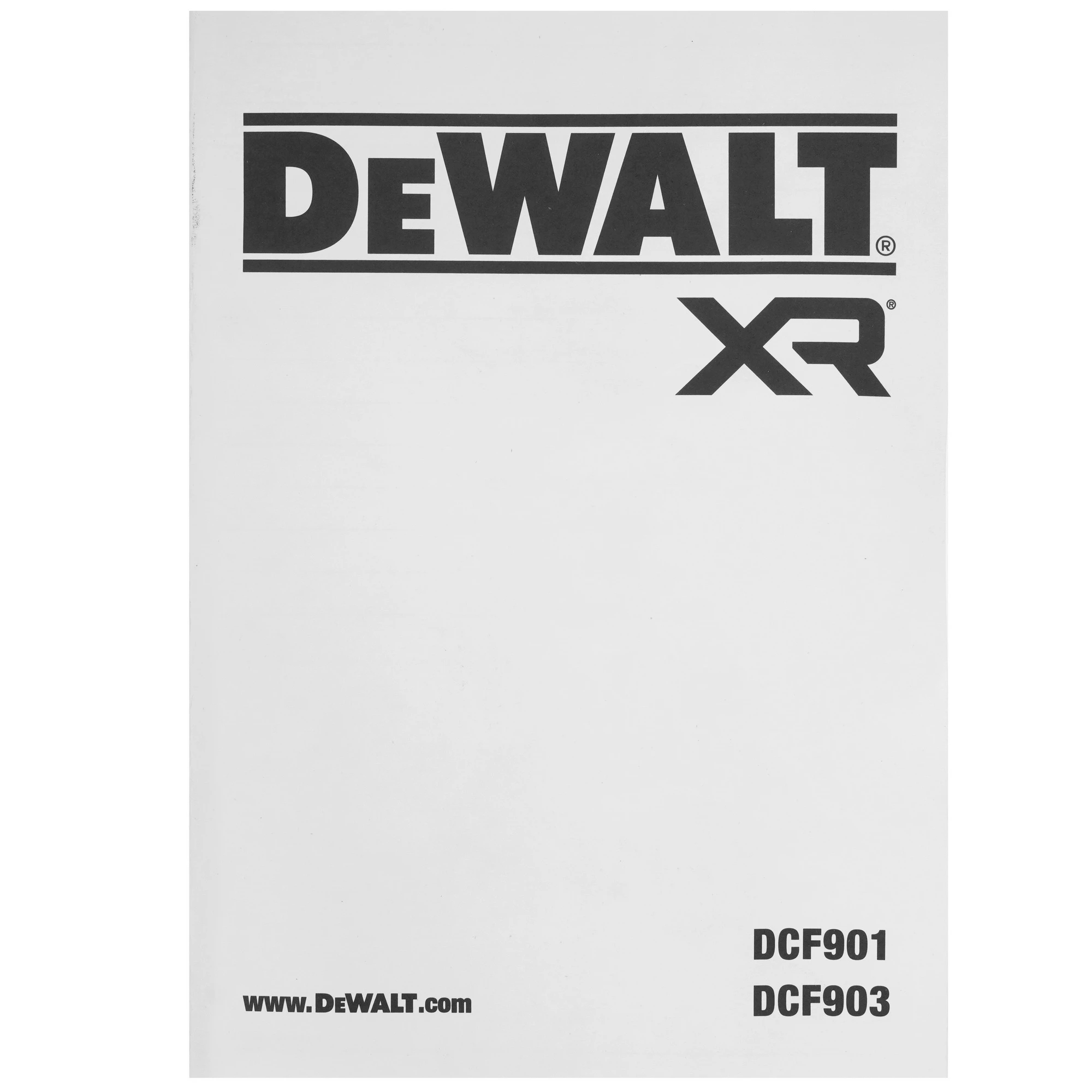 Гайковерт аккумуляторный DeWalt DCF901P1