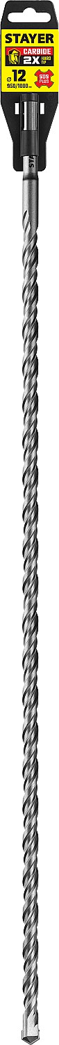 STAYER 12 x 1000 мм, SDS-plus бур, Professional (2930-1000-12)